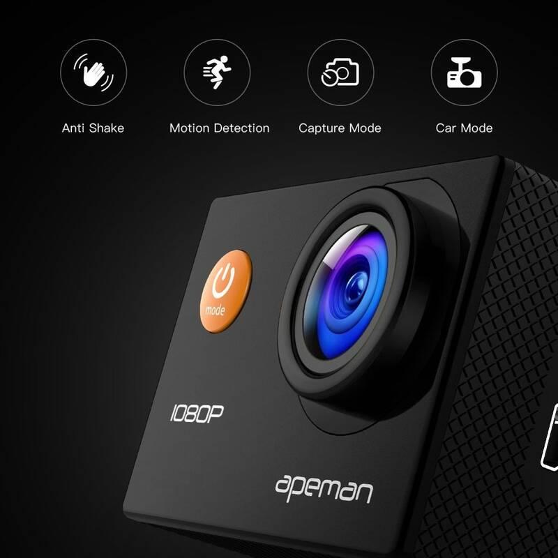 Outdoorová kamera Apeman A66 černá