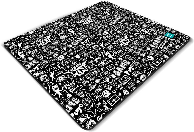 Podložka pod myš Connect IT Doodle M, 45 x 40 cm