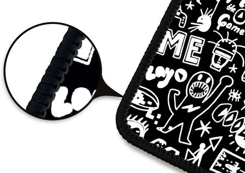 Podložka pod myš Connect IT Doodle M, 45 x 40 cm