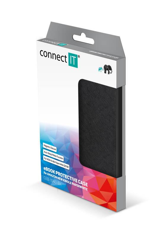 Pouzdro pro čtečku e-knih Connect IT pro Amazon Kindle Paperwhite 4 černé