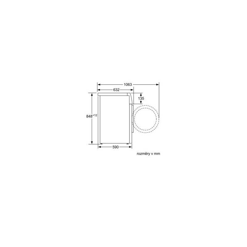 Pračka Siemens iQ700 WM16XKH0EU bílá