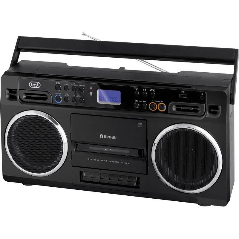 Radiomagnetofon Trevi RR 504 BT černý