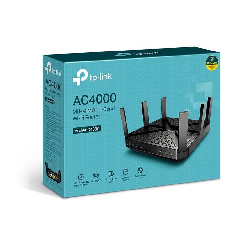 Router TP-Link Archer C4000 černý