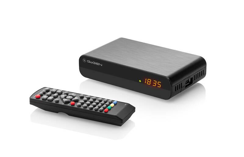 Set-top box GoGEN DVB 132 T2 PVR černý