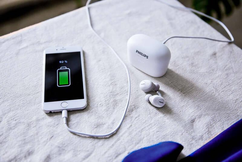 Sluchátka Philips SHB2515 bílá