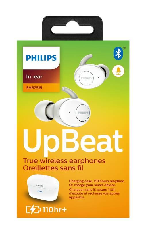 Sluchátka Philips SHB2515 bílá