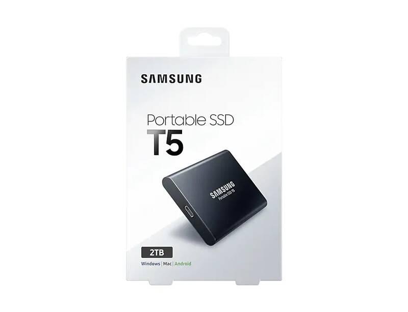 SSD externí Samsung T5, 2TB černý