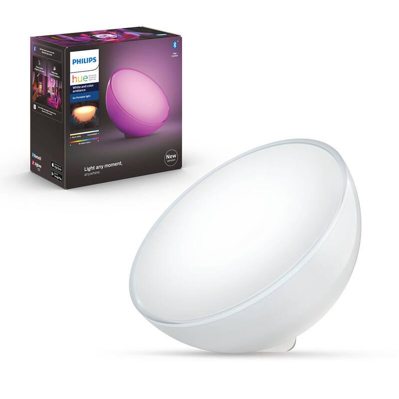 Stolní LED lampička Philips Hue Go Bluetooth White and Color Ambiance