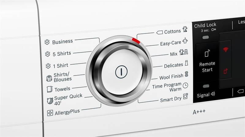 Sušička prádla Bosch Serie 8 WTX87KH0BY bílá