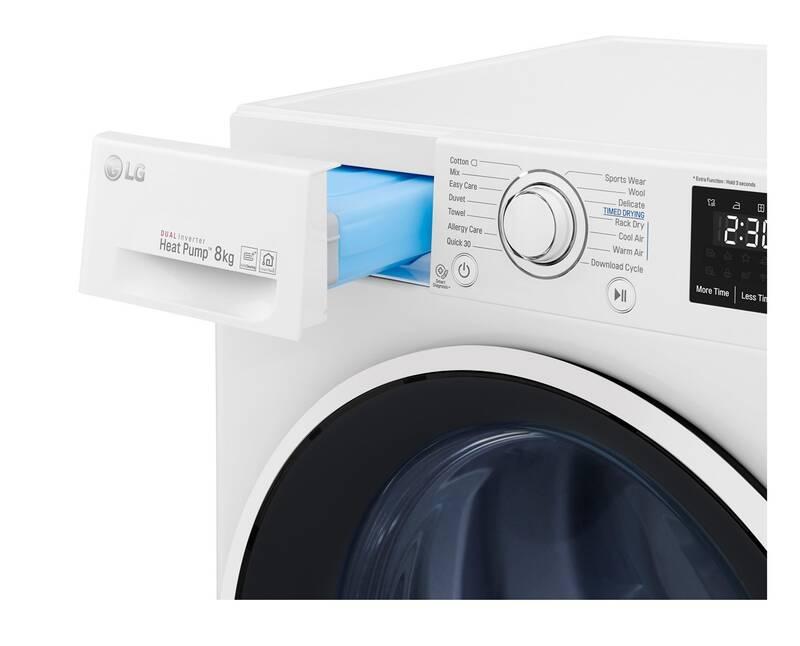 Sušička prádla LG RC80EU2AV4D bílá