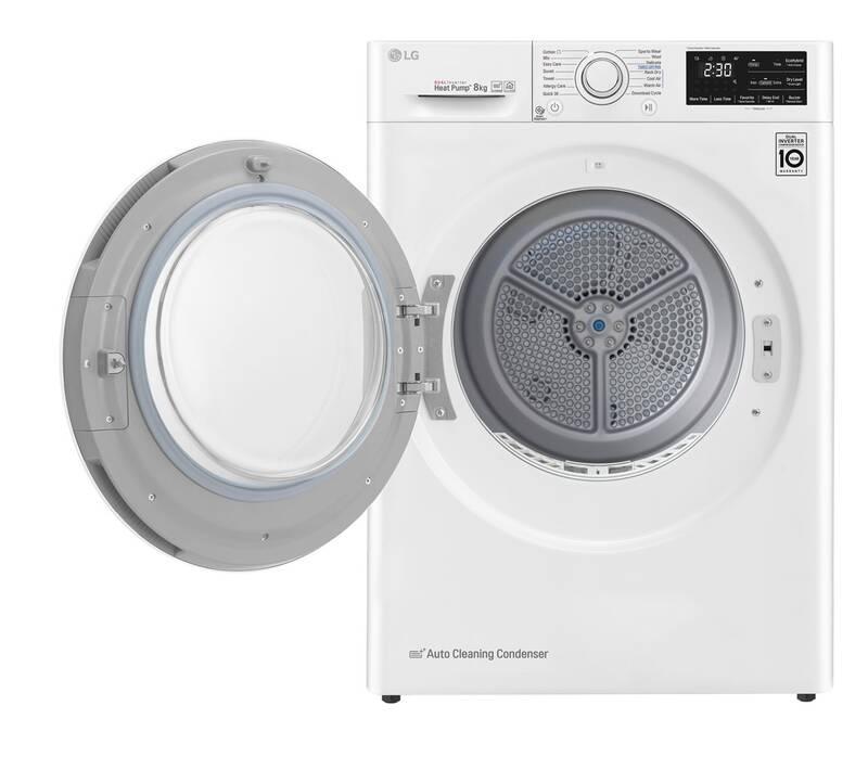 Sušička prádla LG RC80EU2AV4D bílá
