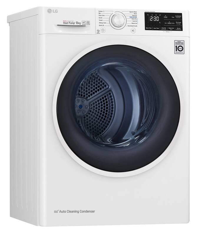 Sušička prádla LG RC80EU2AV4D bílá