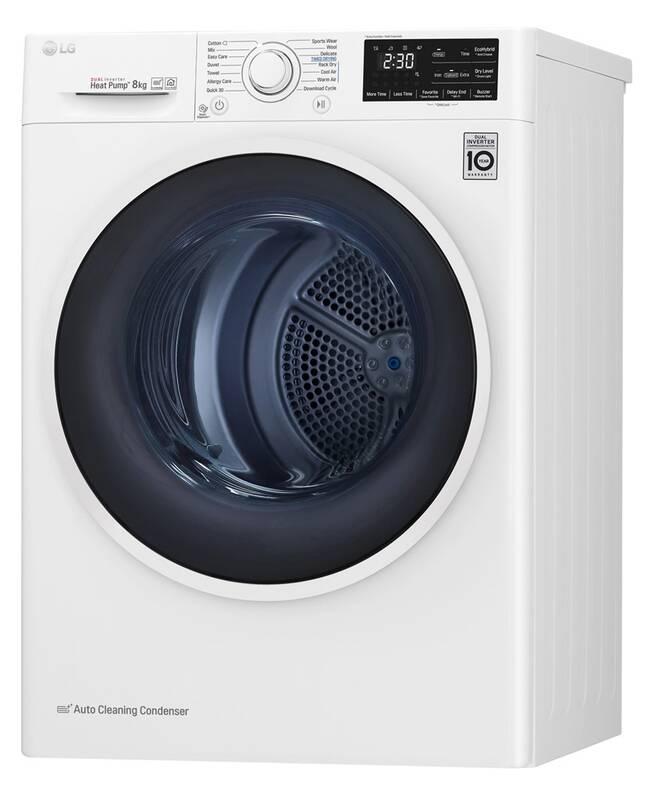 Sušička prádla LG RC80EU2AV4D bílá