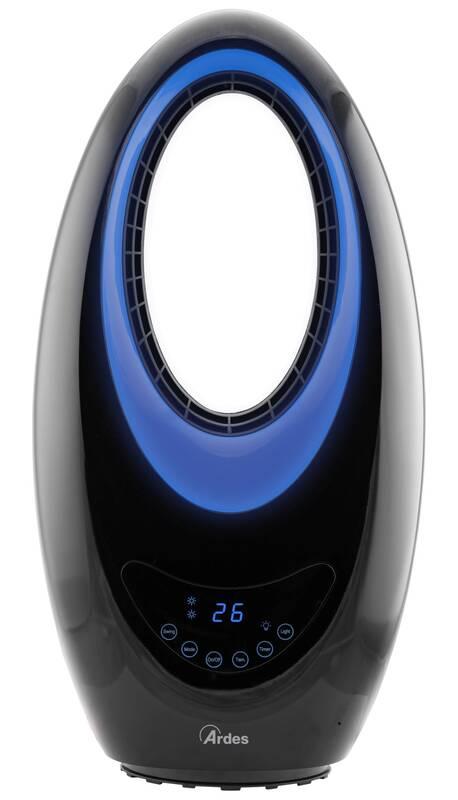 Teplovzdušný ventilátor Ardes 4BL1 černý