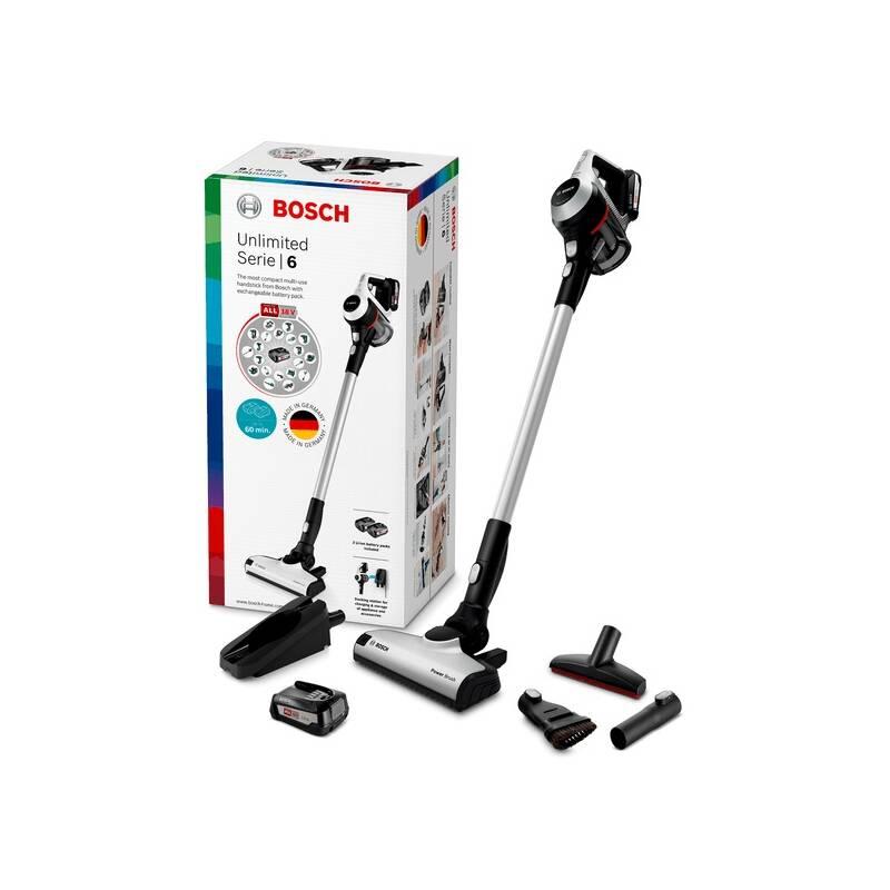 Tyčový vysavač Bosch Unlimited BCS612KA2 bílý