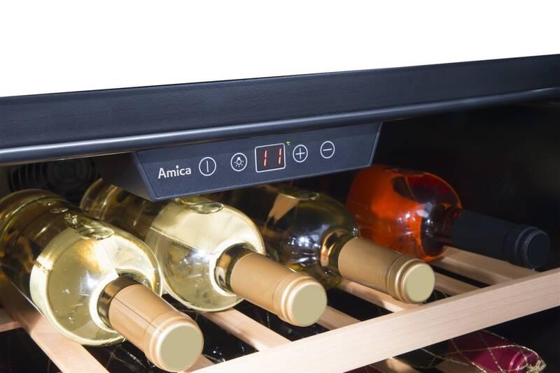 Vinotéka Amica WBA 4060 DB černá