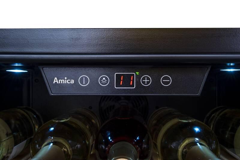 Vinotéka Amica WBA 4060 DB černá