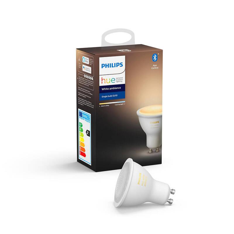 Žárovka LED Philips Hue Bluetooth 5W, GU10, White Ambiance