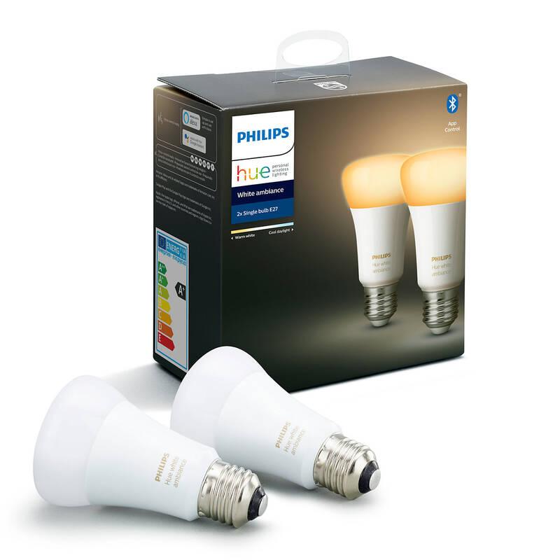 Žárovka LED Philips Hue Bluetooth 9W, E27, White Ambiance