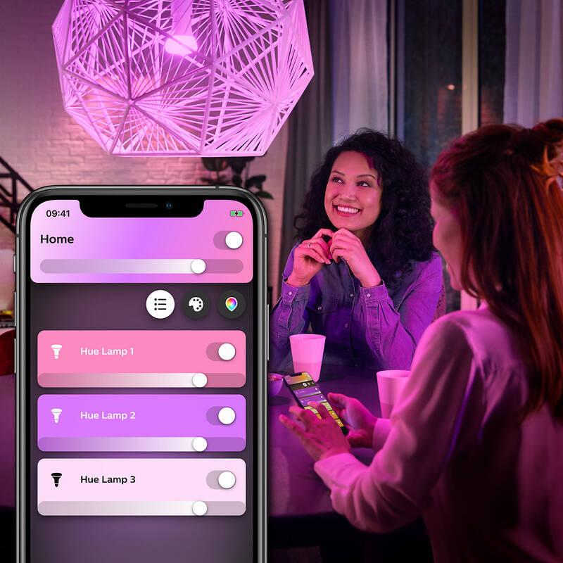 Žárovka LED Philips Hue Bluetooth 9W, E27, White and Color Ambiance