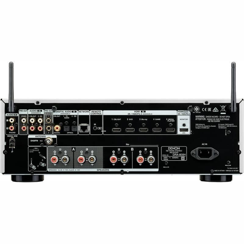 AV Receiver Denon DRA-800H Premium stříbrný