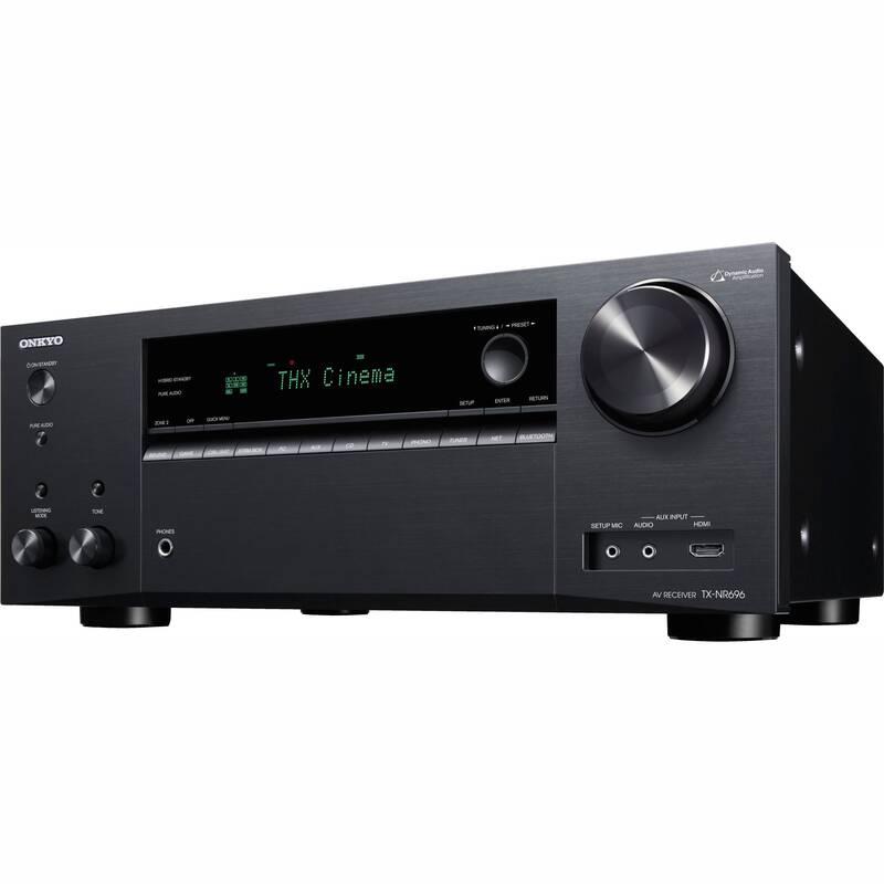 AV Receiver Onkyo TX-NR696 černý, AV, Receiver, Onkyo, TX-NR696, černý