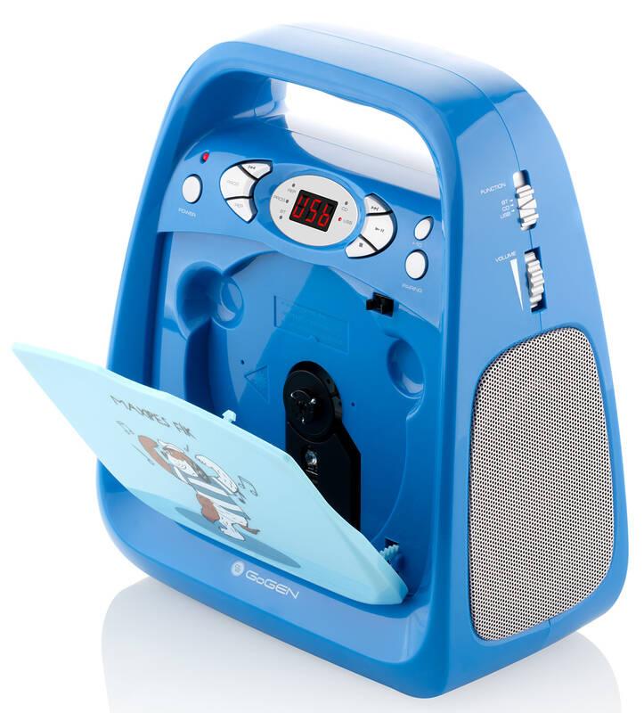 CD přehrávač GoGEN Maxipes Fík MAXI KARAOKE modrý