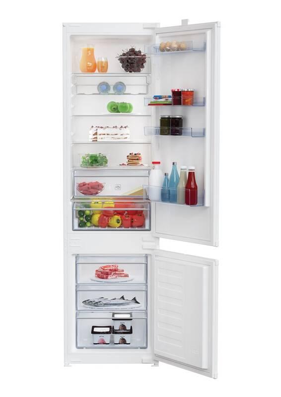 Chladnička s mrazničkou Beko BCSA306K2S