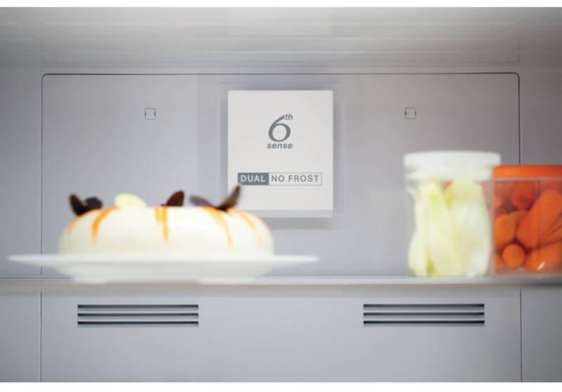 Chladnička s mrazničkou Whirlpool W84BE 72 X nerez