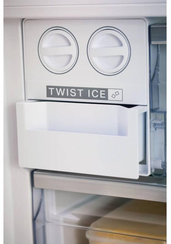 Chladnička s mrazničkou Whirlpool W84BE 72 X nerez