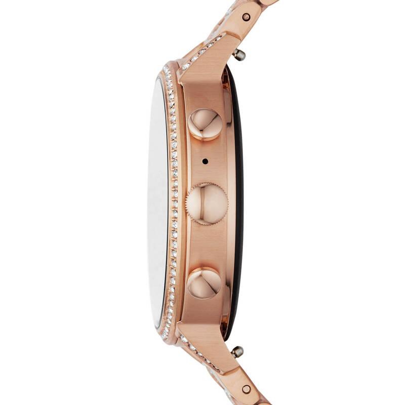 Chytré hodinky Fossil Venture HR - RoseGold Stainless Steel
