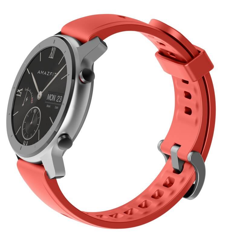 Chytré hodinky Xiaomi Amazfit GTR 42 mm - Coral Red