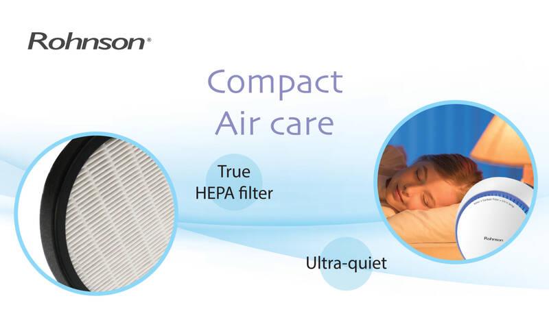 Čistička vzduchu Rohnson R-9300 Compact Air Care bílá, Čistička, vzduchu, Rohnson, R-9300, Compact, Air, Care, bílá