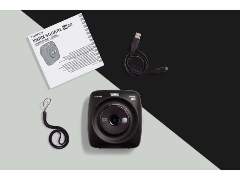 Digitální fotoaparát Fujifilm Instax Square SQ 20 černý