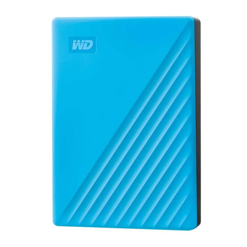 Externí pevný disk 2,5" Western Digital My Passport Portable 4TB, USB 3.0 modrý