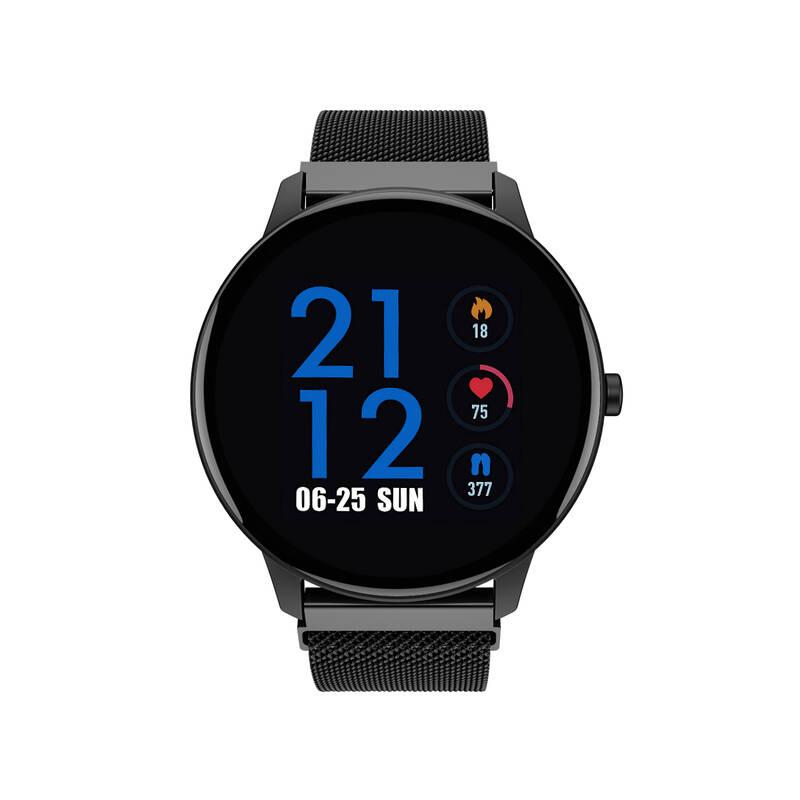 Fitness náramek Carneo SlickFit Oxygen černý