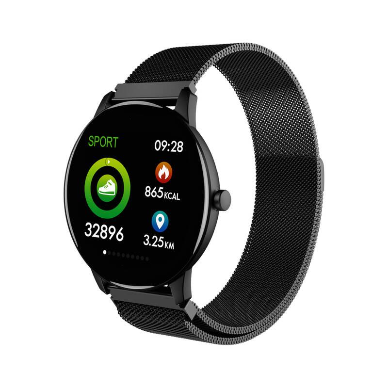 Fitness náramek Carneo SlickFit Oxygen černý