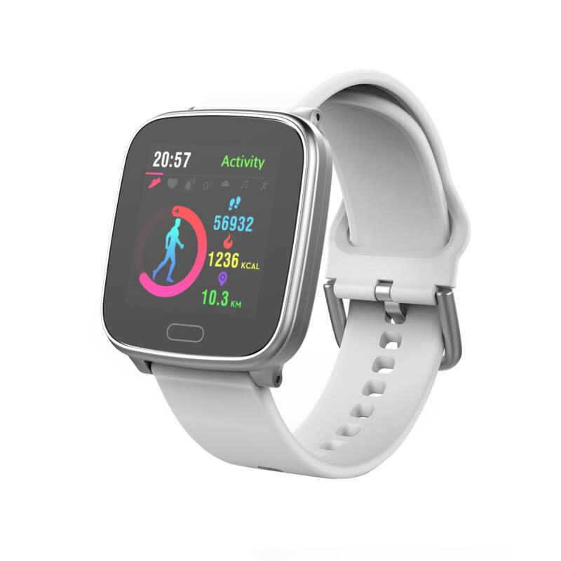 Fitness náramek Carneo SlimFit bílý