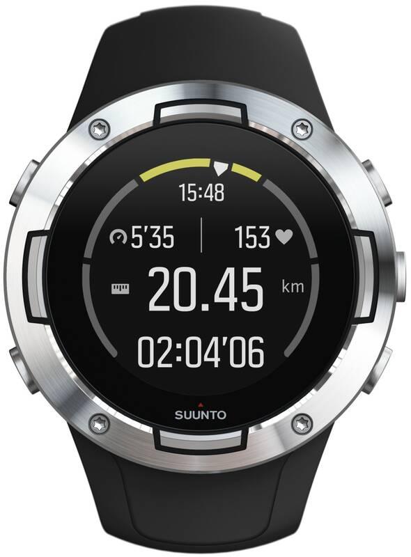 GPS hodinky Suunto 5 - Black Steel