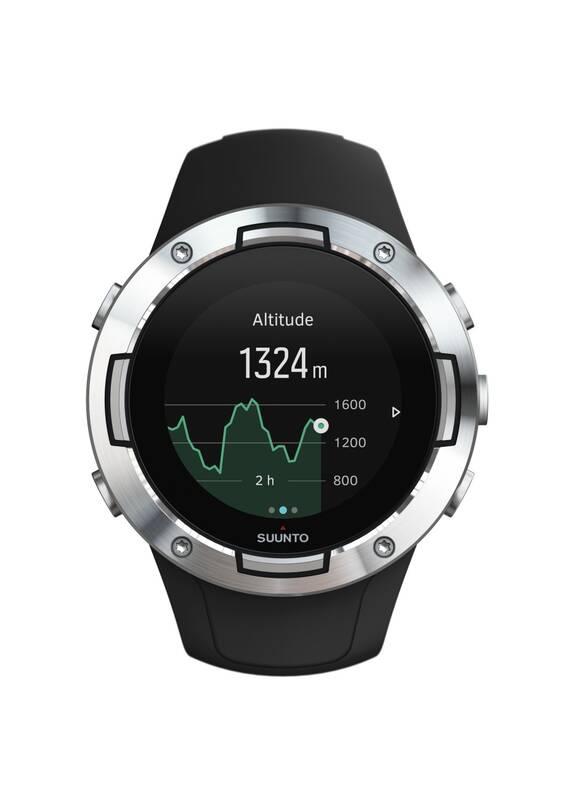 GPS hodinky Suunto 5 - Black Steel, GPS, hodinky, Suunto, 5, Black, Steel