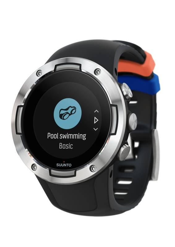 GPS hodinky Suunto 5 - Black Steel