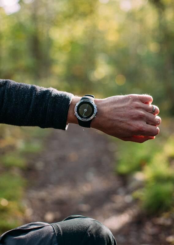 GPS hodinky Suunto 5 - Black Steel