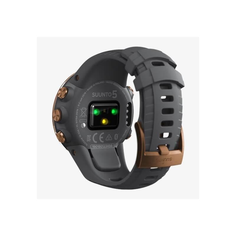 GPS hodinky Suunto 5 - Graphite Copper