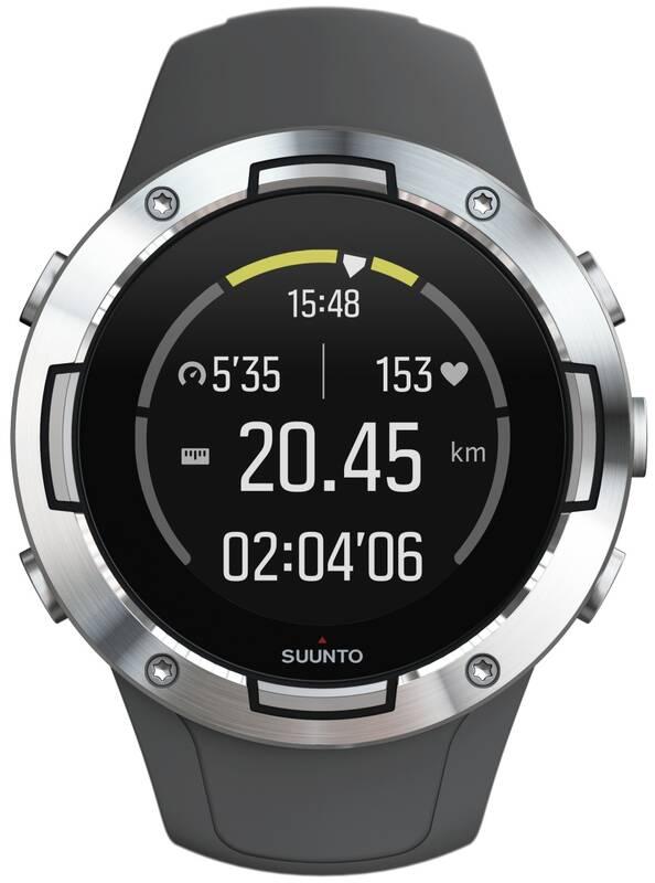 GPS hodinky Suunto 5 - Graphite Steel
