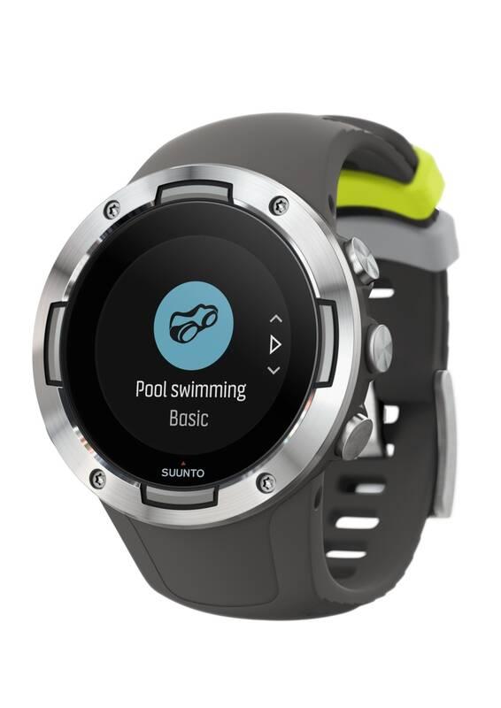 GPS hodinky Suunto 5 - Graphite Steel