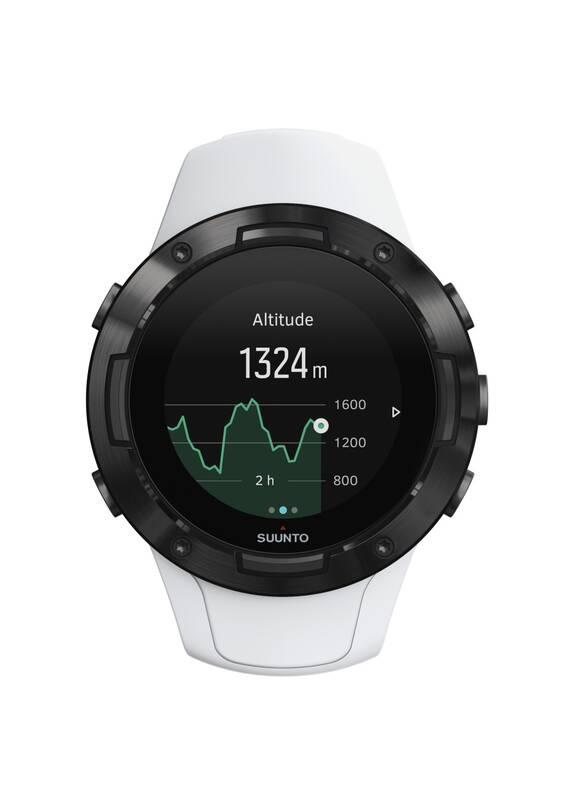 GPS hodinky Suunto 5 - White black