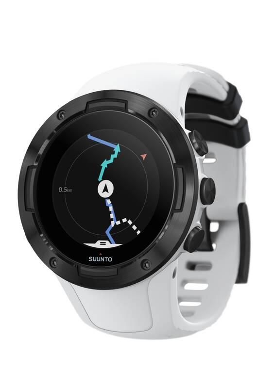 GPS hodinky Suunto 5 - White black