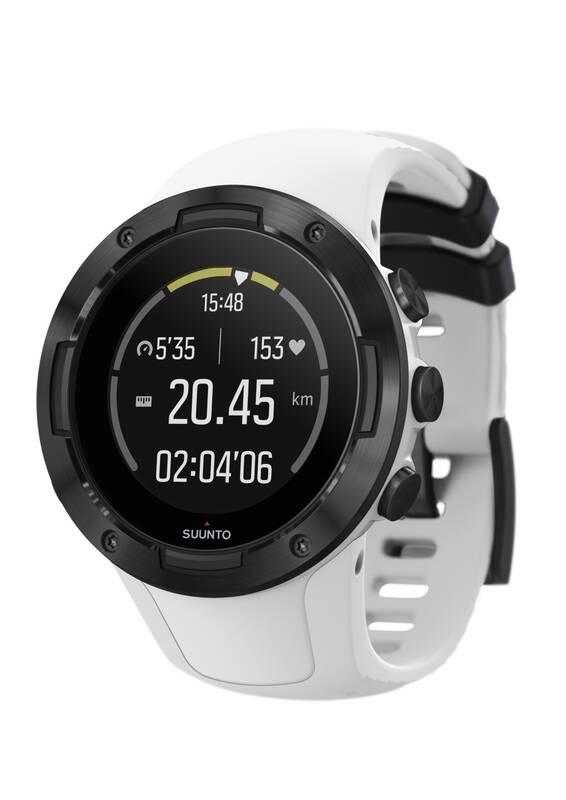 GPS hodinky Suunto 5 - White black