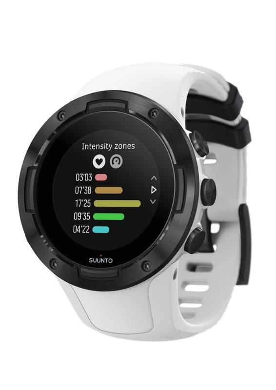 GPS hodinky Suunto 5 - White black, GPS, hodinky, Suunto, 5, White, black