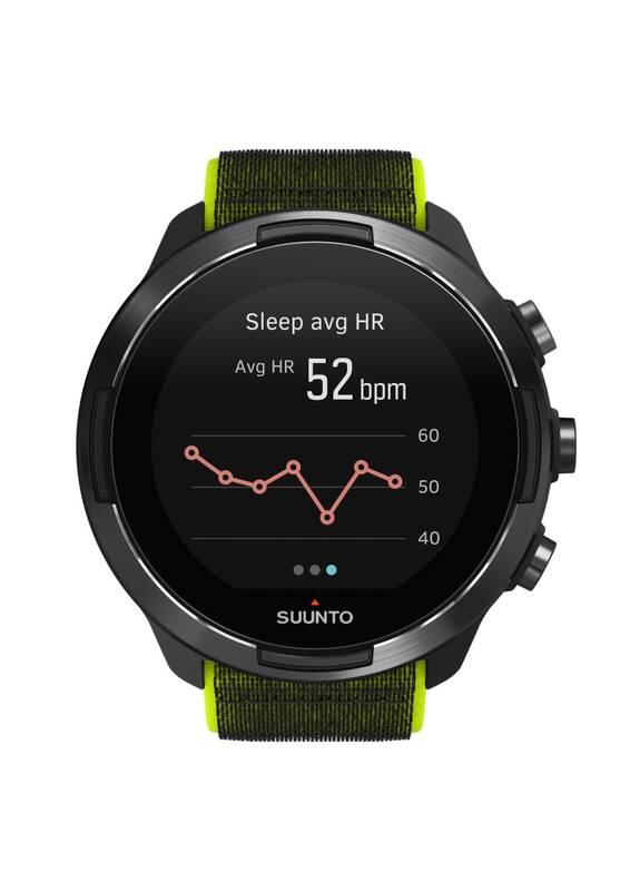 GPS hodinky Suunto 9 Baro - Lime